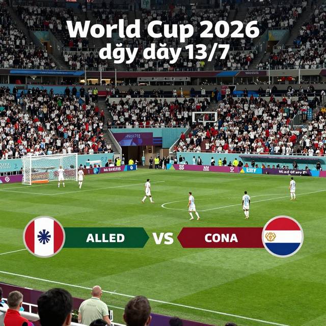 Phân tích chuyên sâu các cặp đấu World Cup 2026 ngày 13/7: Ai sẽ giành vé đi tiếp?